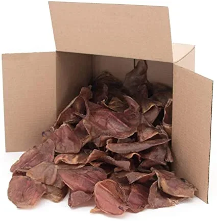 100-Count Natural Pig Ears – FREE NATIONWIDE SHIPPING