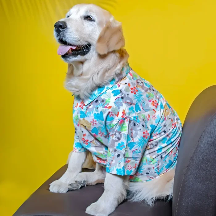 15buttons Tropical Koala Shirt for Dogs