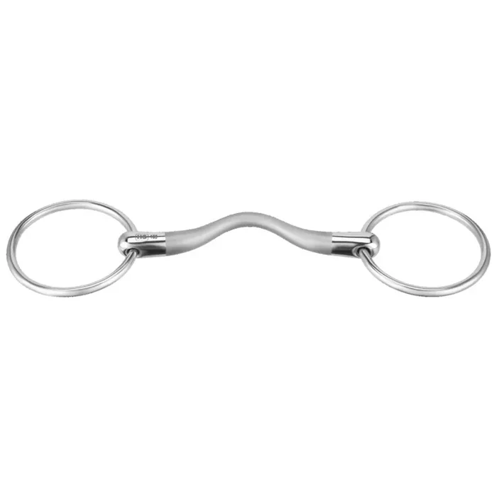 2 ring horse tongue bit Sprenger Satinox
