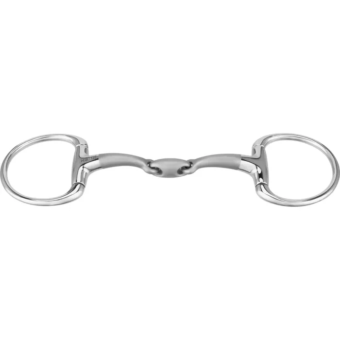 2 ring olive horse bit, double curl Sprenger Satinox [Size 125 mm]