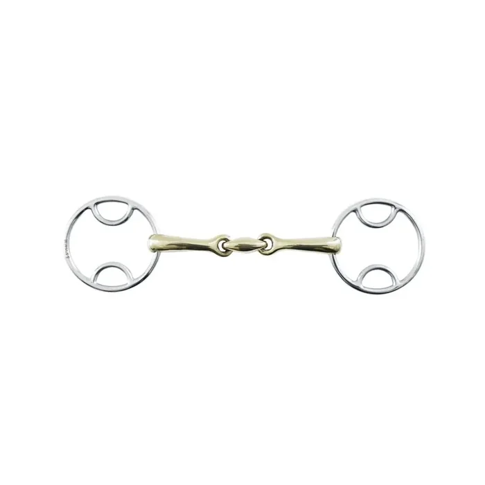 3 effects brass horse bit Premier Equine