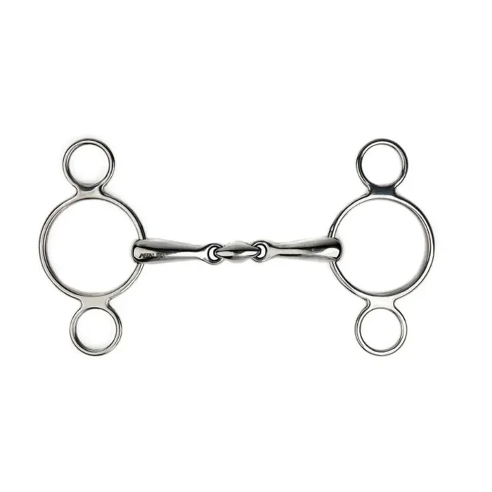 3 ring bit for adjustable horse double break Metalab