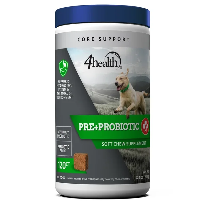 4health Pre and Probiotic Soft Digestive Supplement for Dogs, 120 ct.