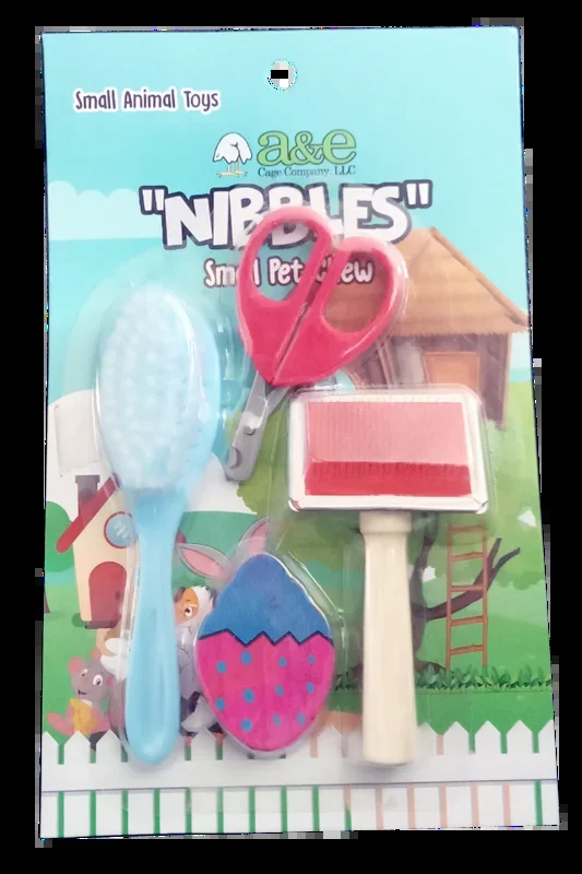 A & E Cage Nibbles Small Animal Grooming Kit