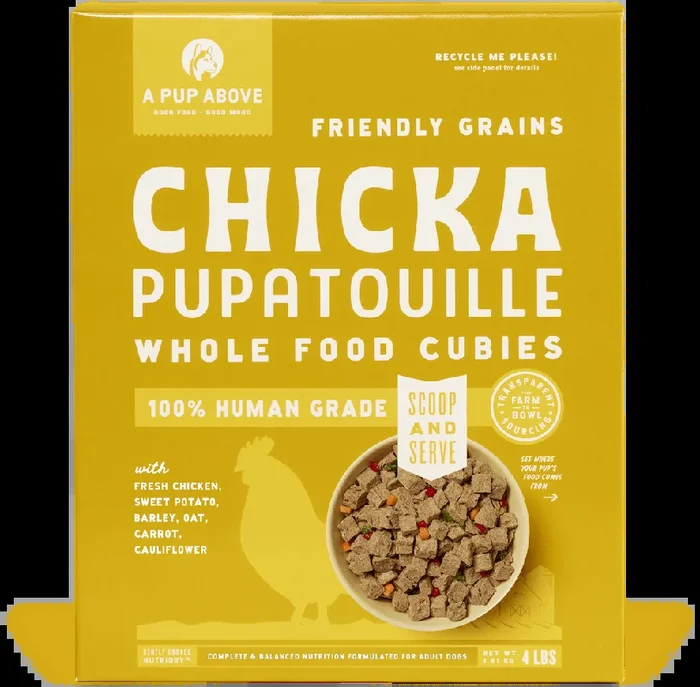 A Pup Above Chicka Pupatouille Whole Food Cubies