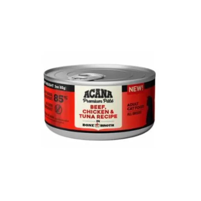 Acana Premium Pâté Beef Chicken & Tuna Recipe