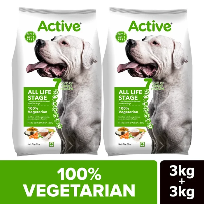 Active All Breed 100% Veg Dog Dry Food
