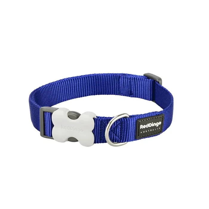 Adjustable dog collar Red Dingo [Size 12 mm x 20/32 cm]