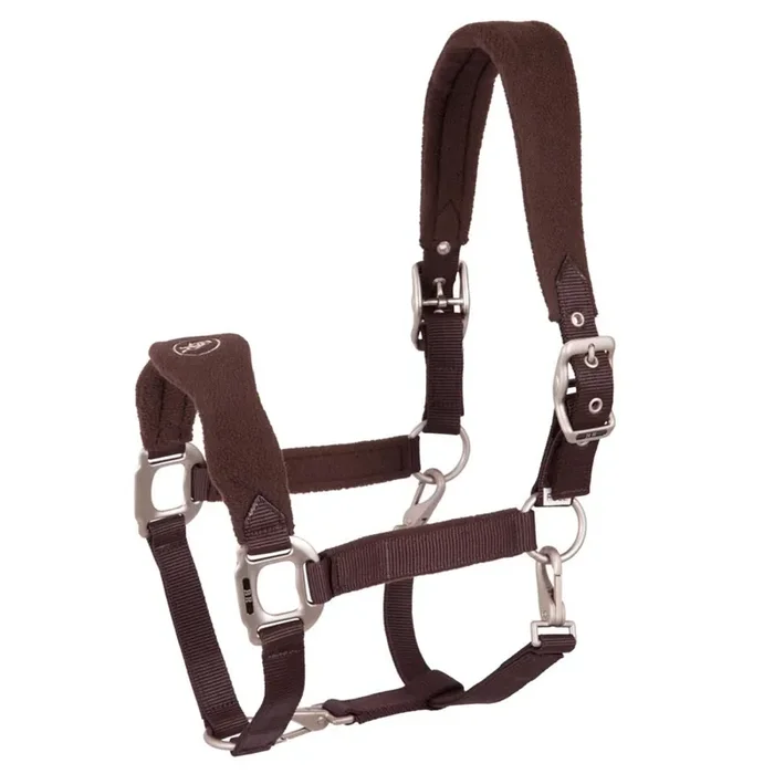 Adjustable nylon/polar horse halter BR Equitation