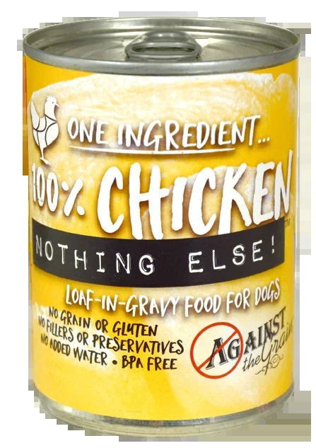 Against the Grain Nothing Else Grain Free One Ingredient 100% Chicken Canned Dog Food