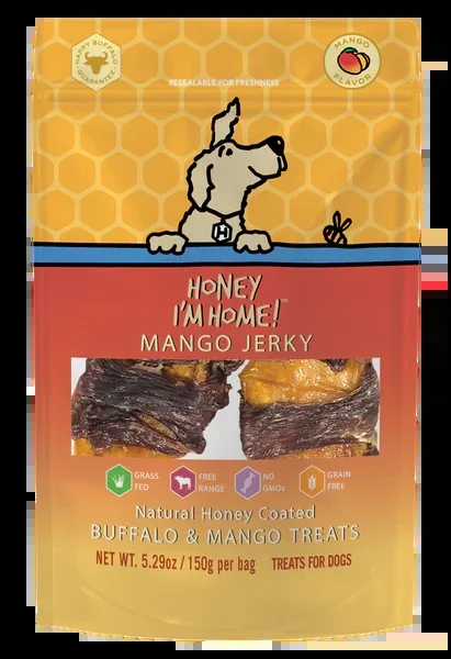 All American Pets Honey I’m Home MANGO JERKY