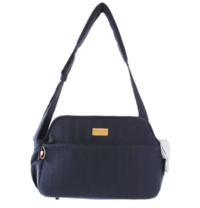 ALP | V Shoulder Bag in Navy