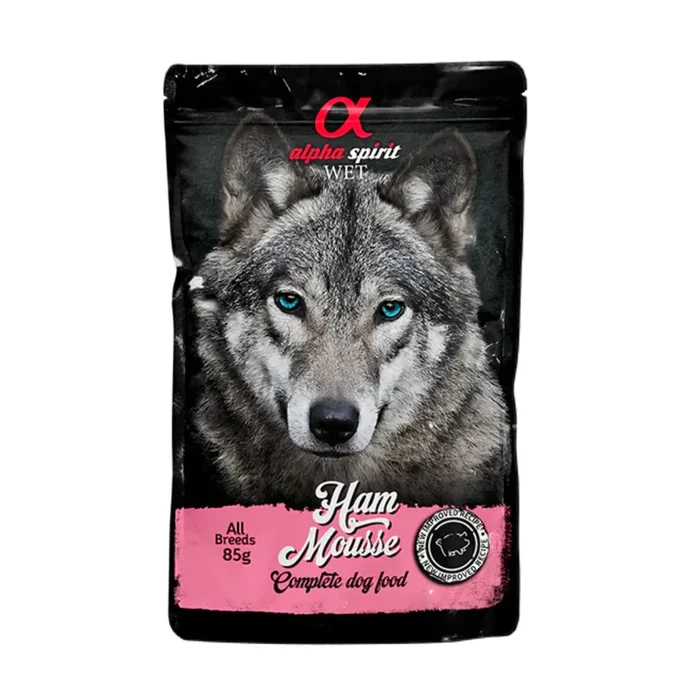 Alpha Spirit Ham Mousse Dog Food