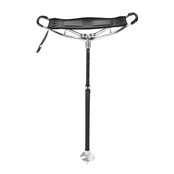 Aluminium adjustable leather seat cane Horka