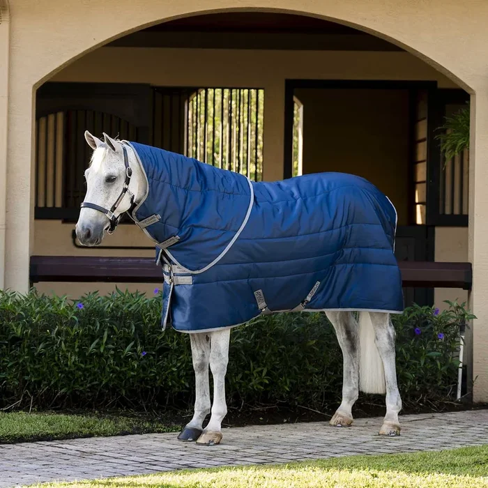 Amigo Stable Blanket Ripstop Insulator Plus – 210D, 200g Warmth, Double Front Closure, Hood Included