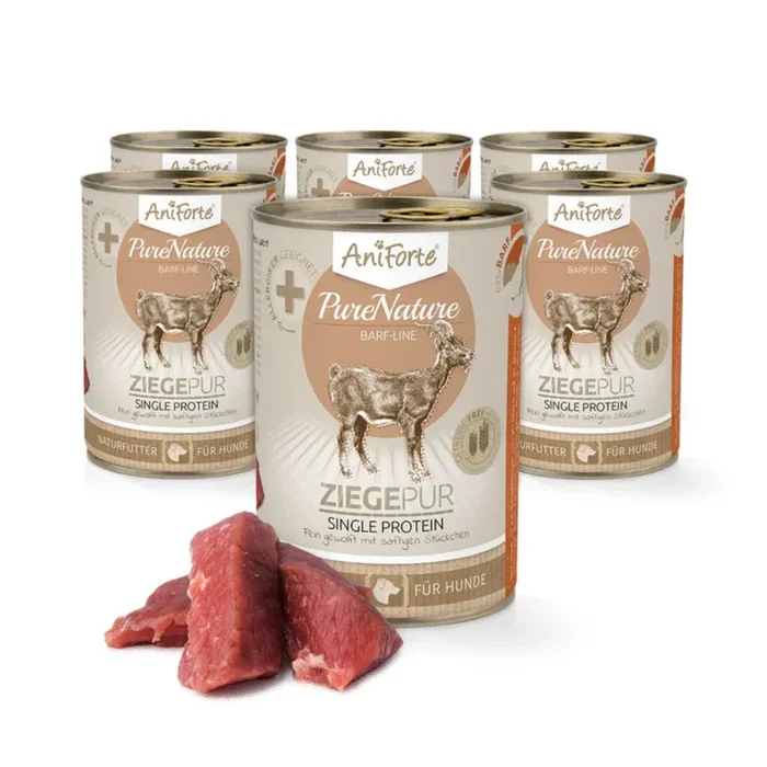 AniForte Pure Nature Pure Goat Wet Dog Food