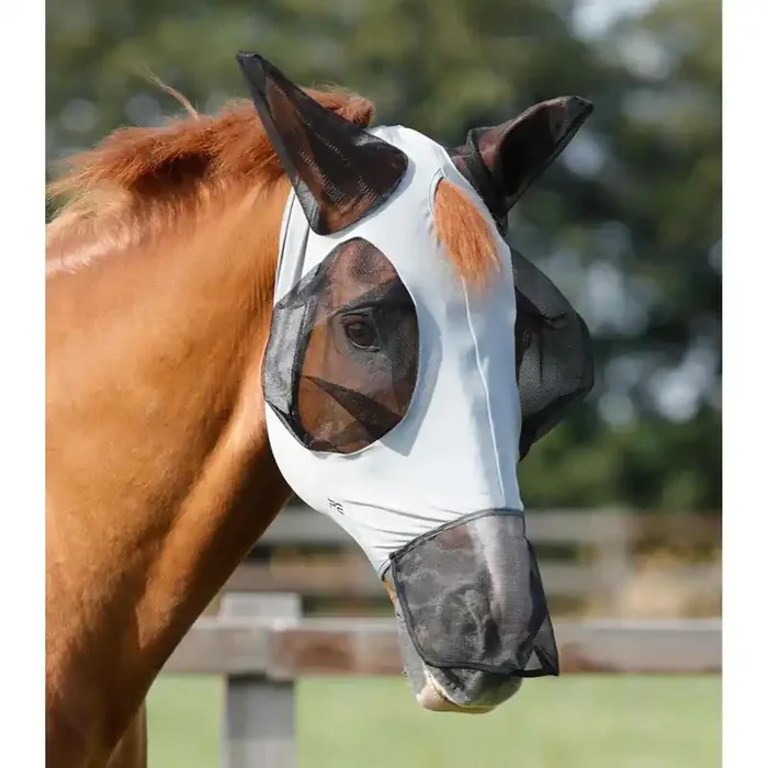 Anti-fly mask for horses Premier Equine Comfort Tech Xtra Lycra
