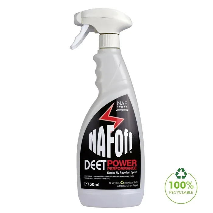 Anti-insect spray for horses NAF Deet Power [Size 750 ml]