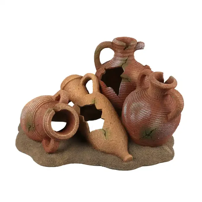 Aquarium decoration amphora set Aqua Della