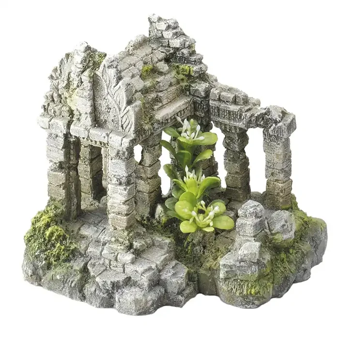 Aquarium decoration Aqua Della Brick Gate [Size 17x13x15 cm]