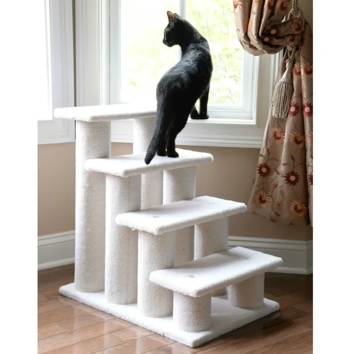 Armarkat Classic Pet Steps – Ivory