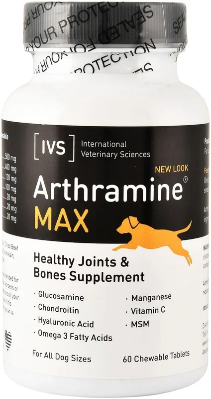 Arthramine MAX Chewable Tablets, 60 ct