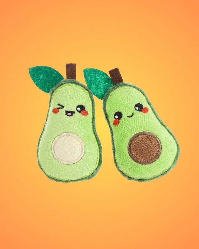 Avocado Catnip Toys (2-Pack)