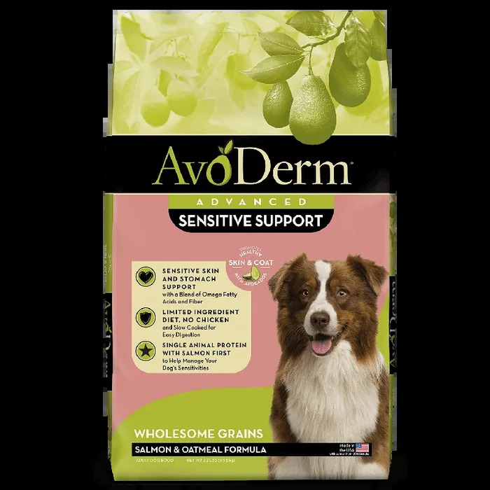 AvoDerm Natural Advanced Sensitive Support Salmon & Oatmeal Formula