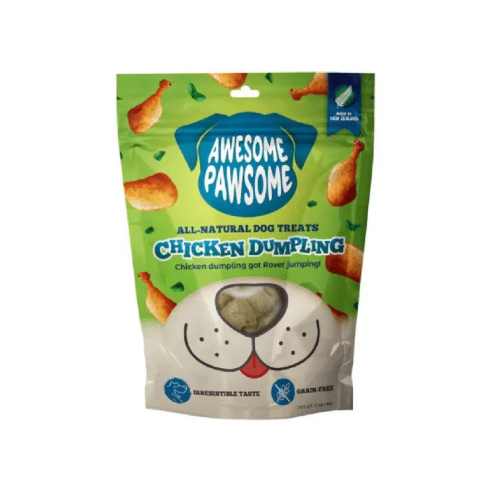 Awesome Pawsome Dog Treats – Chicken Dumpling