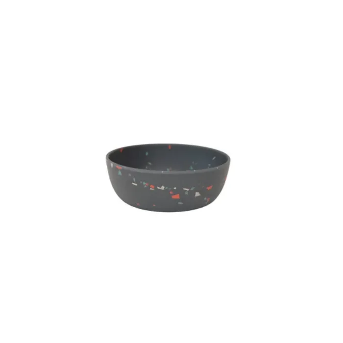 Bamboo dog bowl Kentucky Terrazzo [Size M]