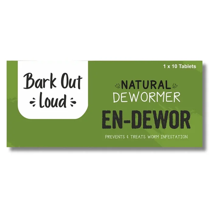 Bark Out Loud En Dewor Deworming Solution Tablets for Dogs and Cats