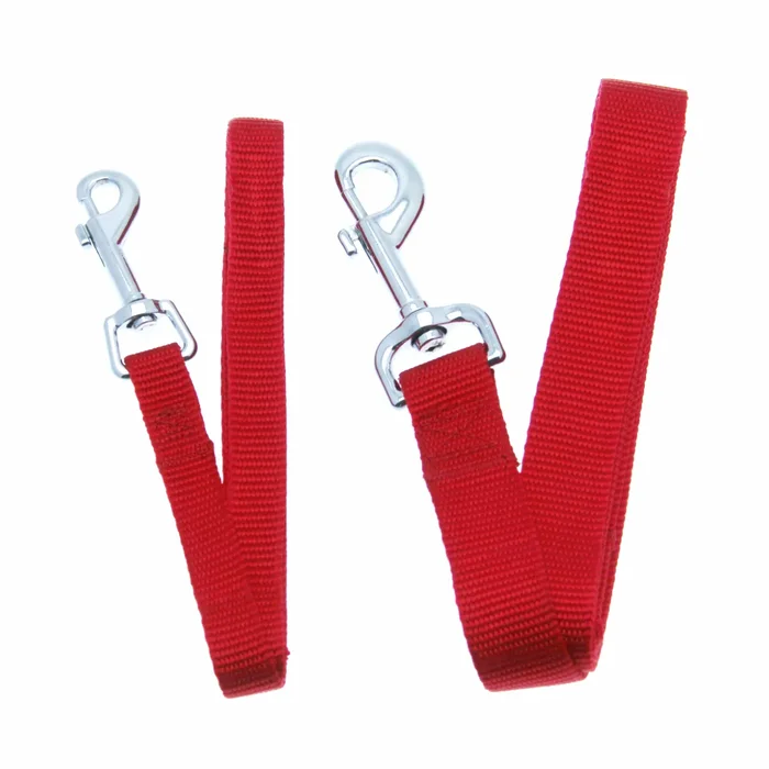 Barking Basics Dog Leash – Red