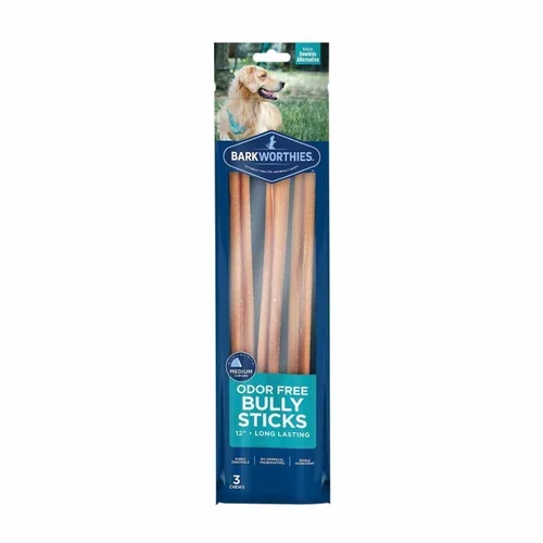 Barkworthies Bully Stick – Odor Free ( 2 options ) | ElitePawPalace