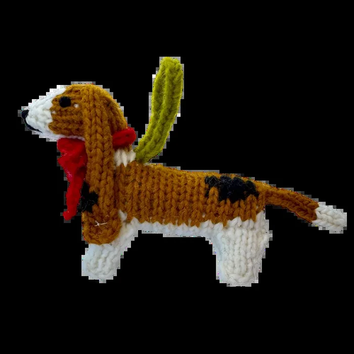 Basset Hound Ornament by Chilly Dog