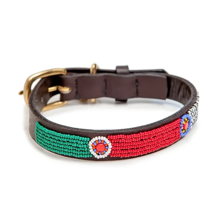 BEADWORKS KENYA | Lines & Circles Beaded Collar