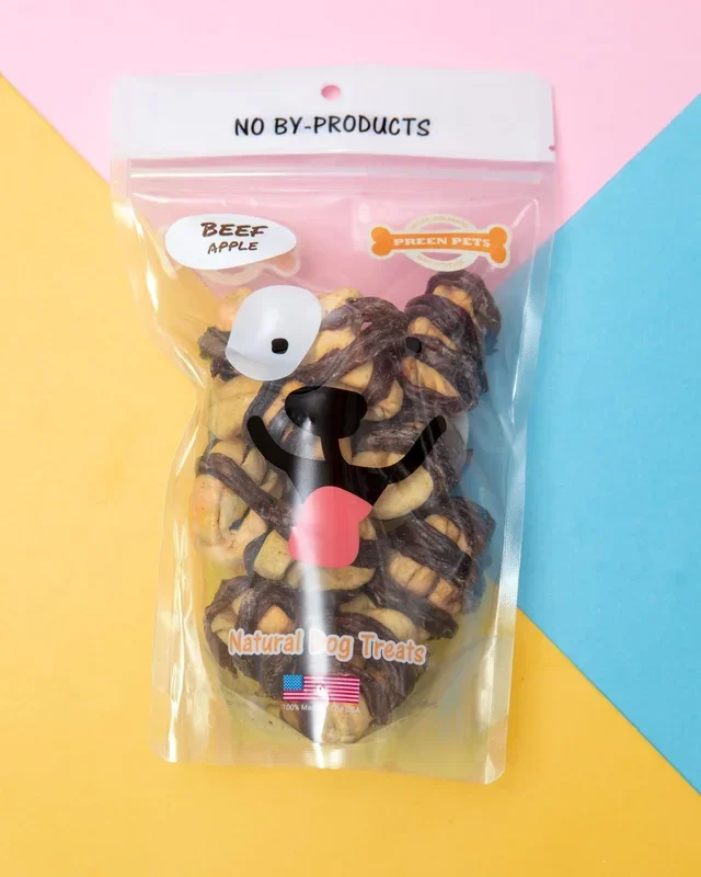 Beef & Apple Twists Dog Treat (Made in the USA)