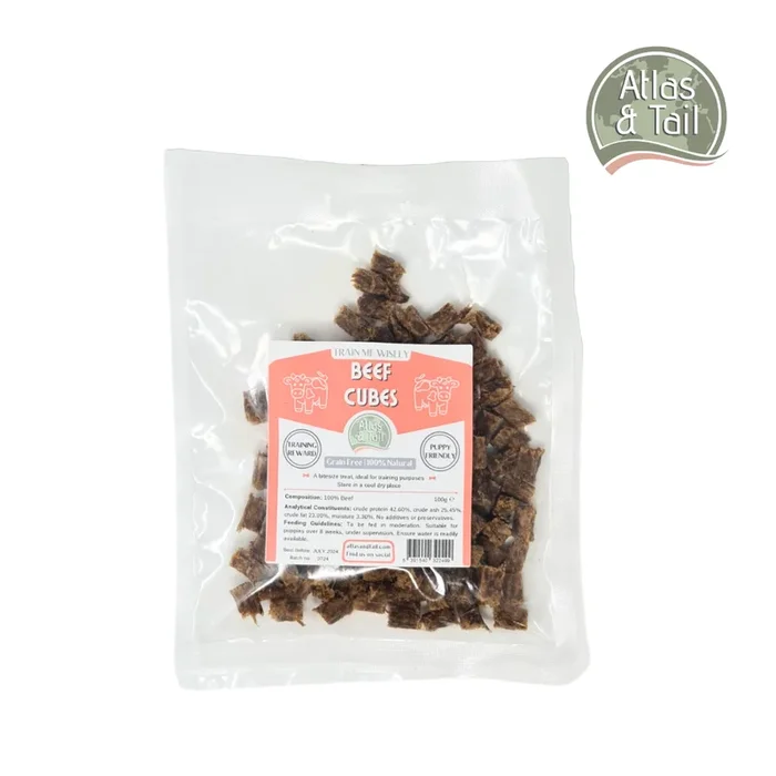 Beef Cubes – Bitesize Treats 100g