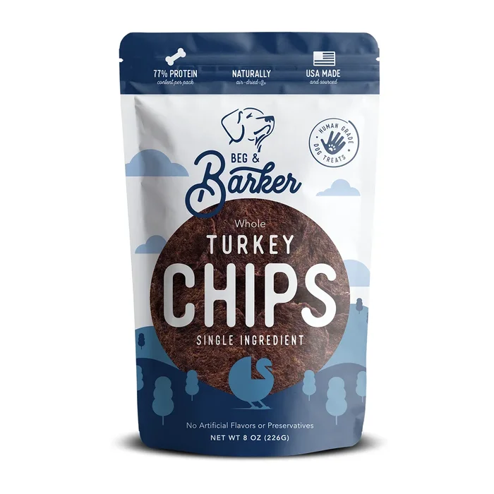 Beg & Barker Turkey Chips Dog Treats