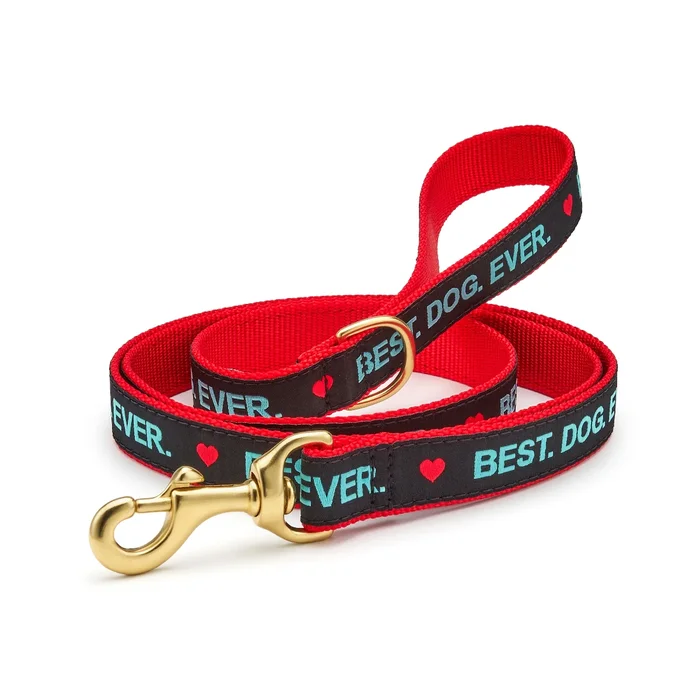 Best. Dog. Ever. Dog Leash by Up Country