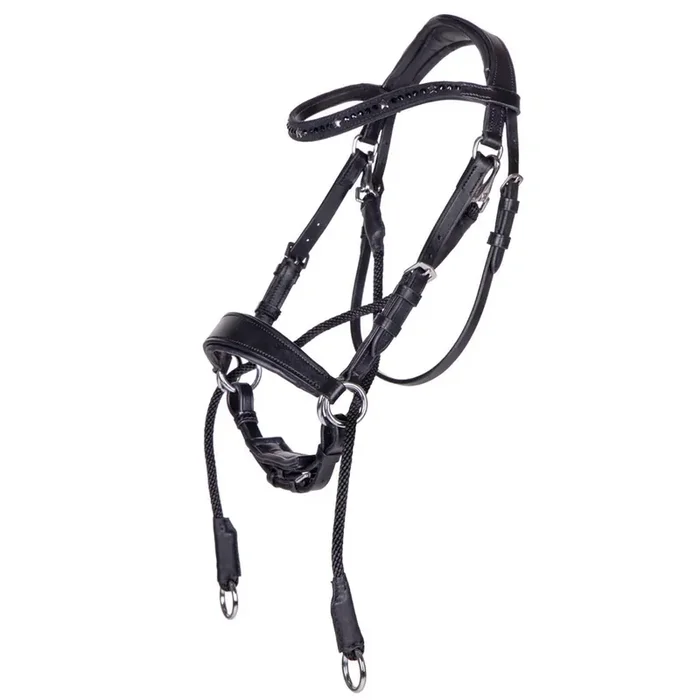 Bitless bridle for horses QHP Thunderbolt