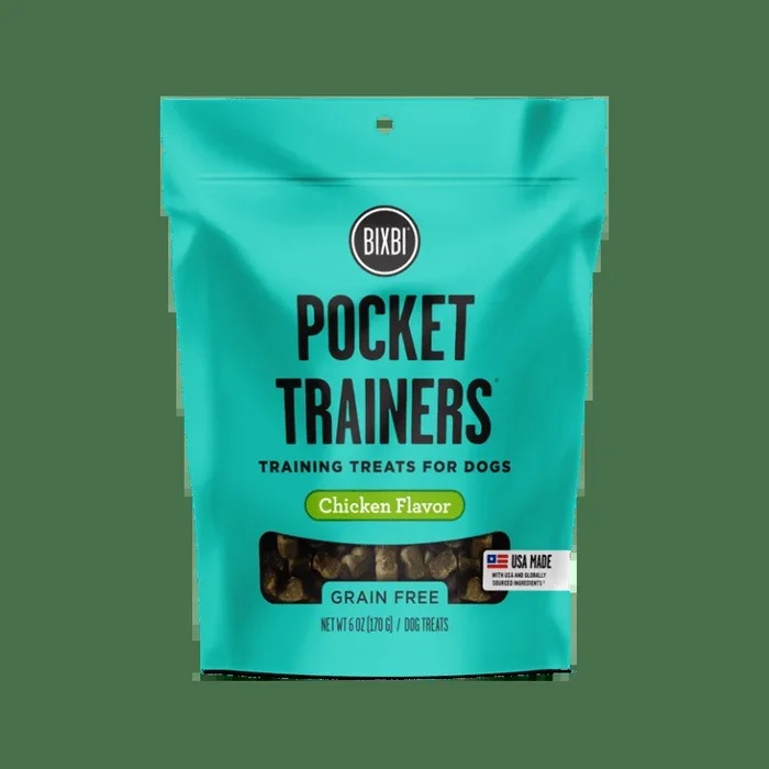 Bixbi Pocket Trainers – Chicken Treats for Dogs