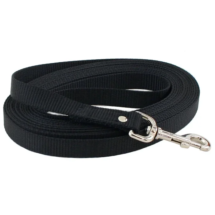Black Nylon Training Lead – 30 ft