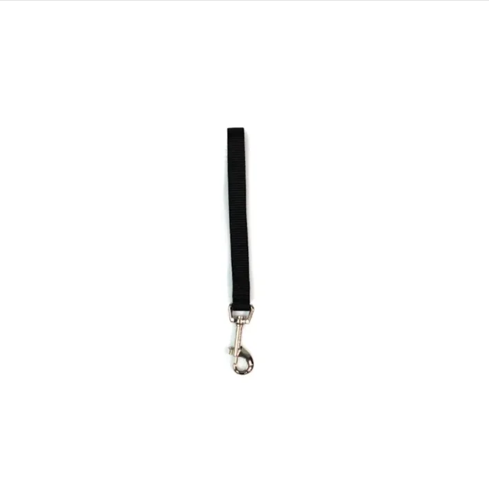 Blue-9 Tab Dog Leash – Black