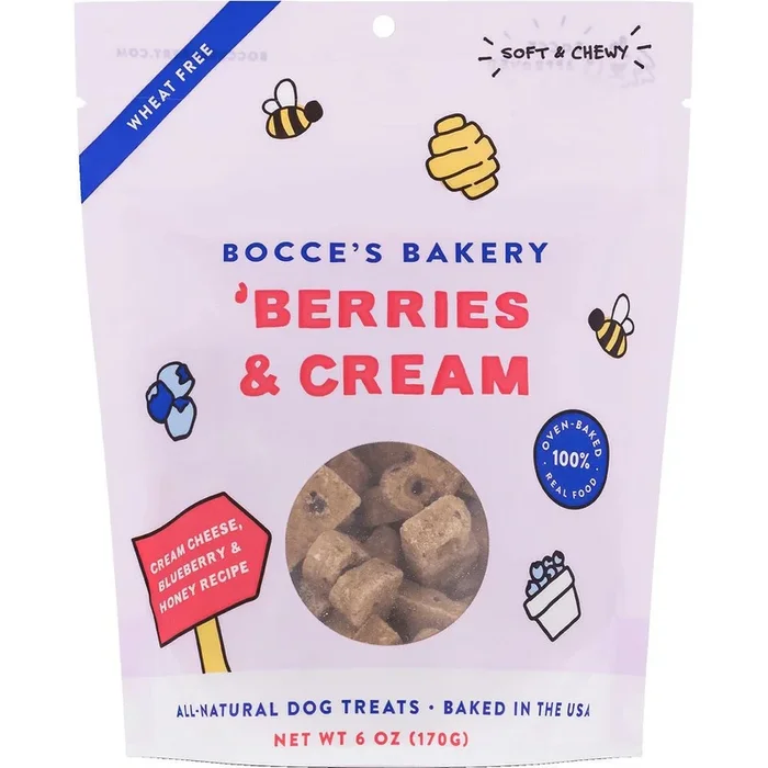 Bocce’s Bakery ‘Berries & Cream Soft & Chewy Dog Treats