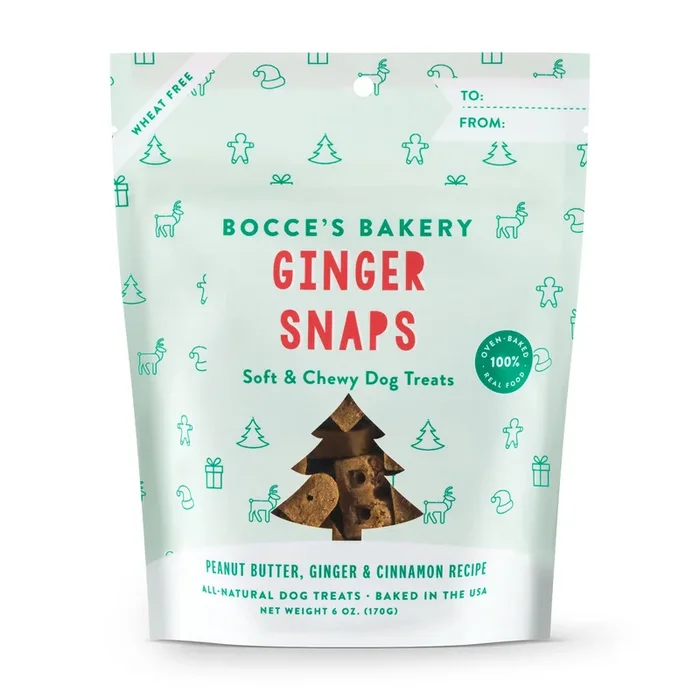 BOCCE’S BAKERY | Ginger Snap Treats