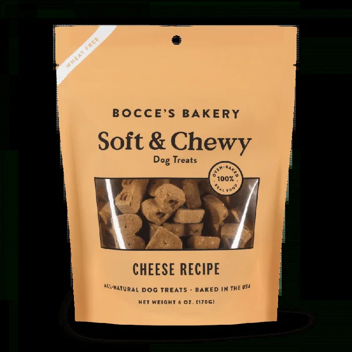 Bocce’s Bakery Soft & Chewy Cheese Recipe Dog Treats