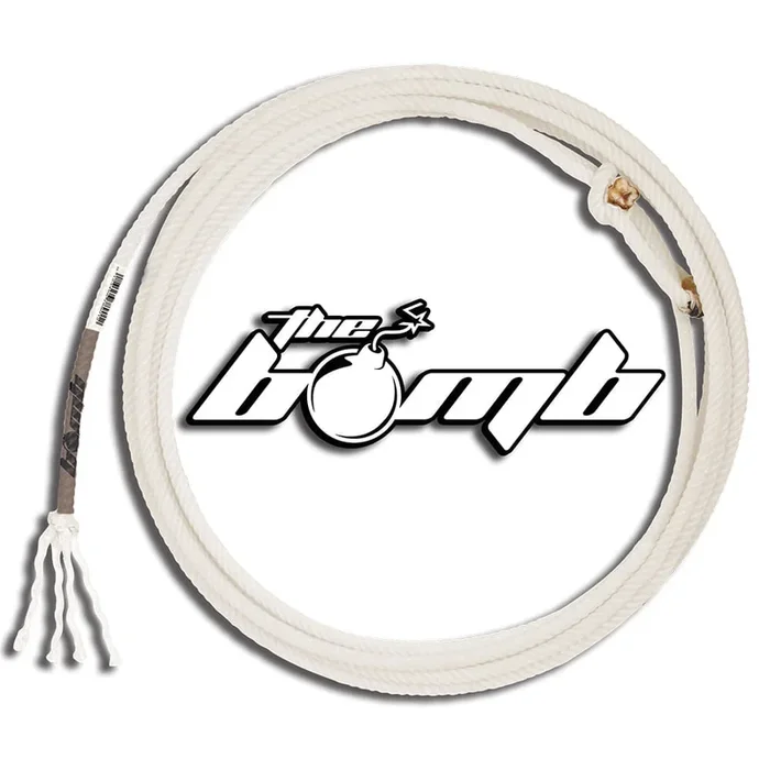 Bomb Heel Rope, White, 36′