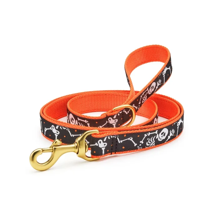 Bone Jangles Halloween Dog Leash by Up Country