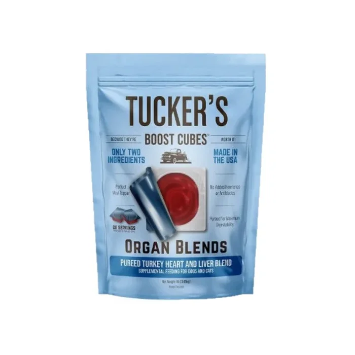 Boost Cubes Pureed Turkey Heart and Liver Blend