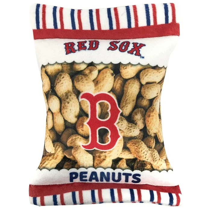 Boston Red Sox Peanut Bag Dog Toy by Pet’s First